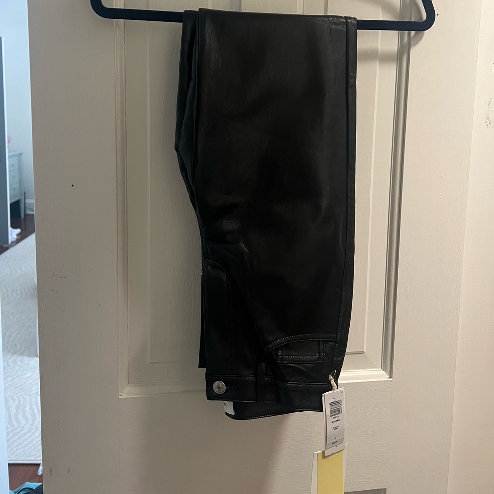 Aritzia leather pants size 0